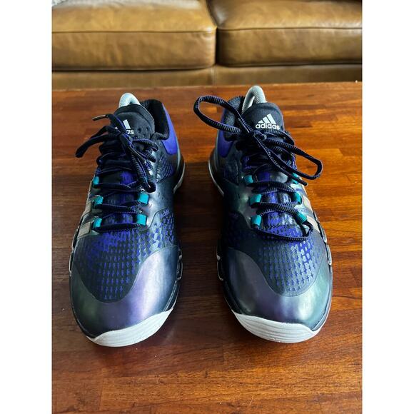 Adidas Adipure CrazyQuick 17 Low Top Running Sneakers Black/Vivid/Pink Women 7.5 - Picture 5 of 9